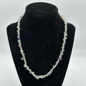 18in Fluorite Chip Necklace